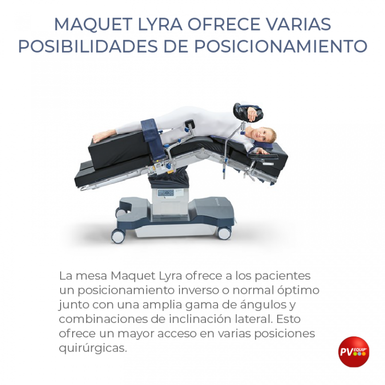 Mesa de operaciones móvil Maquet Lyra PV Equip