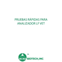 Prueba rápida analizador LF vet