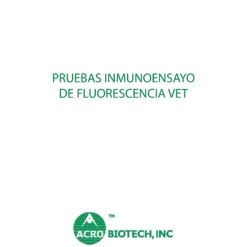 Pruebas de inmunoensayo de fluorescencia vet